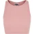 Urban Classics Dames/Dames Ribbed Crop Top (Roze limonade)