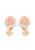faina Oorbellen  rose-goud / rosa / zilver