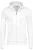 HAKRO Hooded sweatshirt wit, Effen