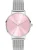 Tamaris Analoog horloge  lichtroze / zilver