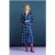 POM Amsterdam Dress – Flower Pop Blue