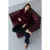 TRENDYOLMİLLA Dames Bordeaux Effen Lang Regular fit Blazers