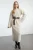 Maxi-jurk voor dames met vlechtwerk, geschikt voor casual/dagelijks gebruik en aansluitend model met hijab.