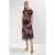 TRENDYOLMİLLA Dames Meerkleurig Bloemen Maxi Mouwloos Stijlvol/Avond Bodycon Jurken