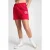 Converse French Terry Shorts  Red
