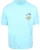 Shiwi T-Shirt Finn Coral Coast Backprint Lichtblauw