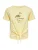 ONLY Shirt ‘ONLDORA’  lichtgeel / goud / zwart