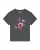 Watapparel Shirt ‘Blume in Wasserfarbe 01’  antraciet / groen / appel