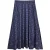 White Stuff Josie Eco Vero Jersey Skirt Blue Print