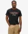 Superdry Mannen Rock Band T-shirt met Grafische Print Zwart