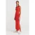 Mouwloze Bodycon Midi Jurk Met Splits