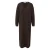 Middellange Strakke Breimantel Dames COMMA