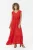 Jurk Feminine red