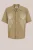 WE Fashion – Heren relaxed fit overhemd met embroideries – Relaxed Fit – Grijsgroen – Katoen –