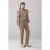 Summum Woman Tapered Pant Rough Twill Khaki