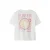 NAME IT KIDS T-shirt met backprint wit