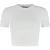 Malelions Women Cropped Top | White