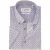 Overhemd Ledub Modern Fit blauw bruin geprint katoen