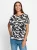 heine Blouse  zwart / wit