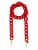 Cheeky Chain Munich Ketting ‘Chunky Soft’  rood