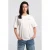America Today T-shirt met backprint wit