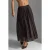 Mid Waist Tulle Maxi Rok