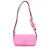 Roze Leren Schoudertas