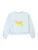 ONLY GIRLS Sweatshirt ‘KOGTERRA’  cyaan blauw / pastelblauw / geel