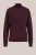 WE Fashion – Dames fijngebreide trui – Regular fit – Aubergine – Livaeco™ Viscose –