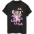 Li-cense Disney dames lilo & stitch angel fa la la katoenen vriendje t-shirt