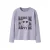 NAME IT KIDS longsleeve met print – lila