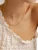 Hey Happiness Ketting ‘Vexa’  rose-goud