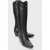 Pietro Leren Western Kniehoge Laars