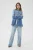 Denim blouse KAmiala Loose fit blue