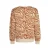 Miss Etam sweater met zebraprint oranje