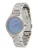 GUESS Analoog horloge ‘Charlotte’  lichtblauw / zilver