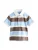 Next Shirt  lichtblauw / chocoladebruin / wit