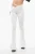 Uitlopende legging met uitsparing in beige