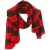 American Vintage Scarf Mariniere Marron Rouge