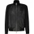 Dsquared2 Contrast Arms Zwarte Leren Jas