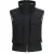 PINKO Zwarte Nylon Mouwloze Jas