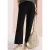 Cecil Dames High Waist broek met wijde pijpen in Loose Fit in Zwart