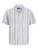JACK & JONES Overhemd  lichtgrijs / zwart / wit