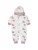 Fred’s World by GREEN COTTON Overall  blauw / goudgeel / rosa / wit
