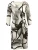 MADELEINE Jurk  grijs / zwart / offwhite