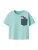 NAME IT Shirt ‘NMMFIKZ’  turquoise / donkerblauw / geel / wit