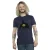 DC Comics Heren Batman Schaduwverf T-Shirt (Marineblauw)