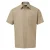 Premier Herenshirt met korte mouwen Popeline (Khaki)