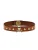 Scalpers Armband  cognac / goud