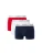 LACOSTE Boxershorts  donkerblauw / vuurrood / wit